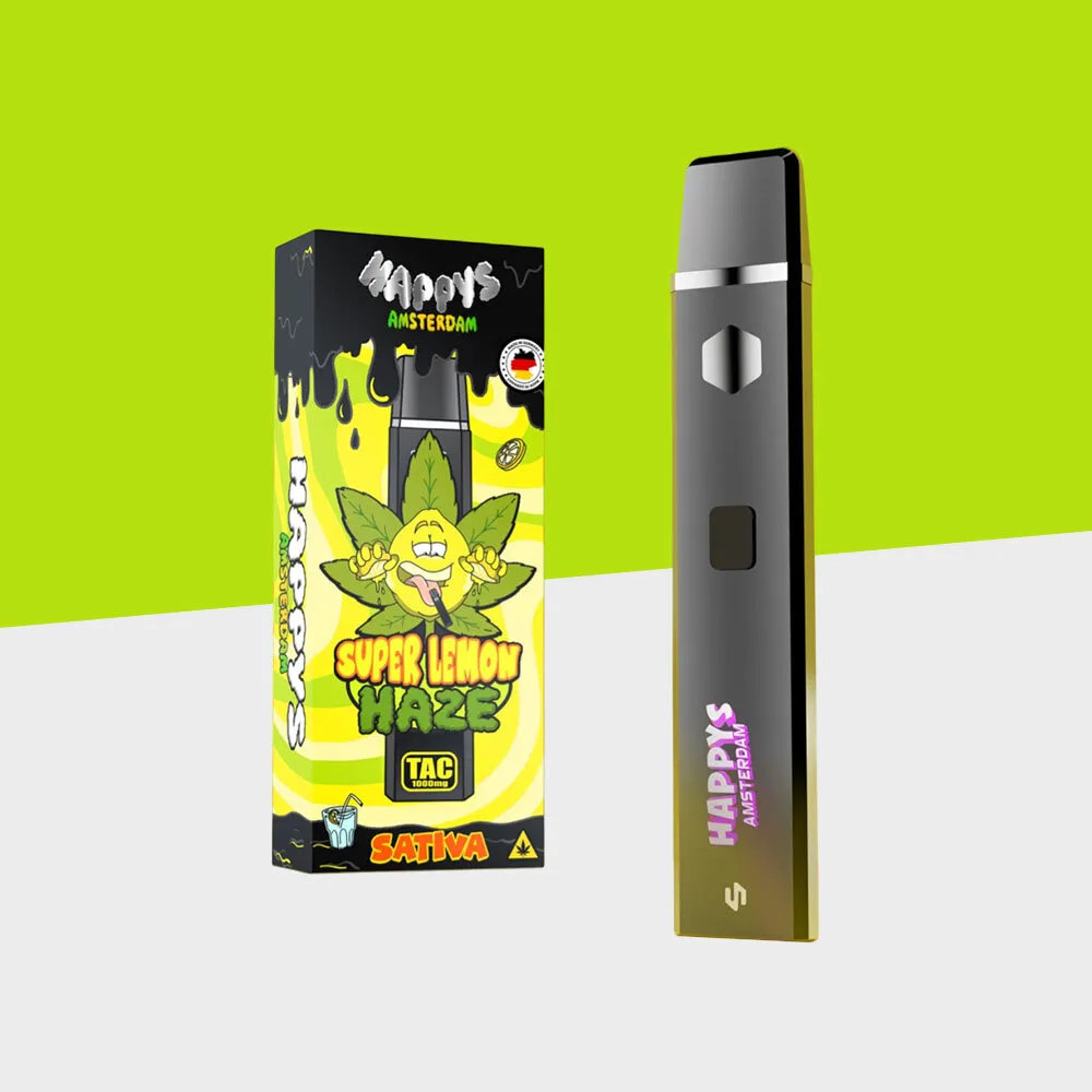 Happys Amsterdam – Super Lemon Haze – TAC Einweg Vape