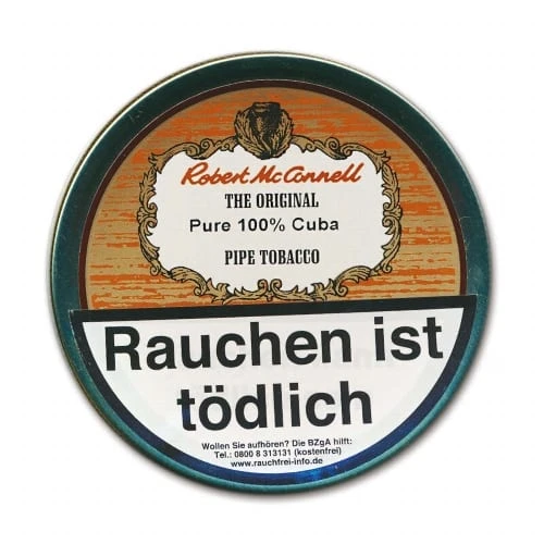 Pfeifentabak Robert McConnell 100% Pure Cuba 50 Gramm