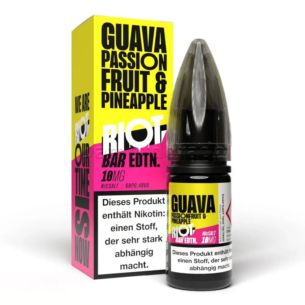 Liquid Guava Passionfruit Pineapple – Riot Squad BAR EDTN Nikotinsalz – Bild 2