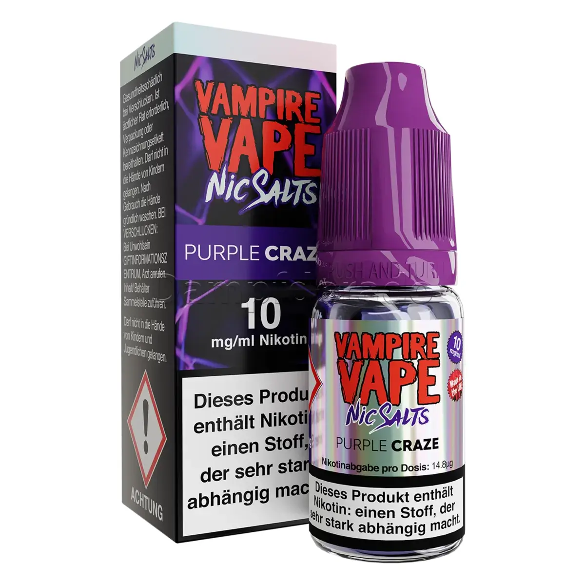 Liquid Purple Craze – Vampire Vape Nikotinsalz – Bild 2