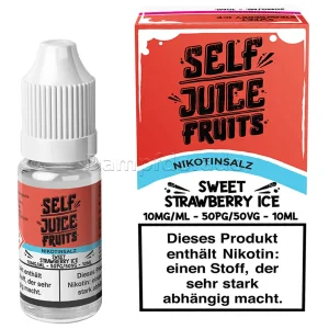 Liquid Sweet Strawberry Ice – Self Juice Fruits Nikotinsalz
