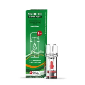 SKE Crystal Plus Leerpods – 2er Packung – Refillable