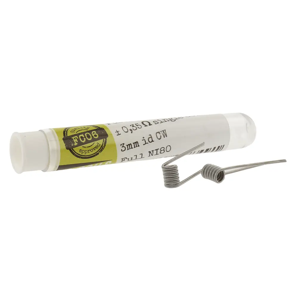 PC Coils – #FC06 Fused Clapton 0,35 Ohm