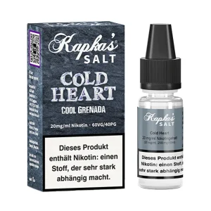 Kapka’s Flava – Cold Heart – Nikotinsalz (Nikotinsalzliquid, 10 ml, 60% VG / 40% PG)