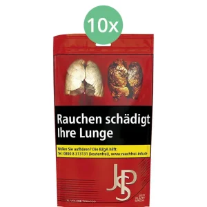 JPS Red 10 x Beutel Volumentabak
