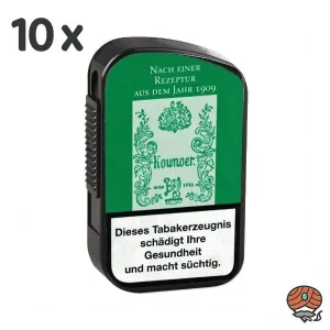 10 x Bernard Kownoer 10g Dose Schnupftabak