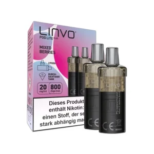 Linvo – Pod Lite Plus Prefilled Pods (2 Stück pro Packung) Mixed Berries