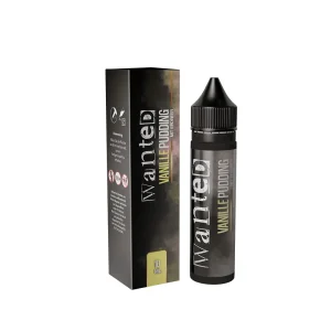 Wanted Aroma Longfill – Vanillepudding Erdbeere – 10ml in 60ml Flasche