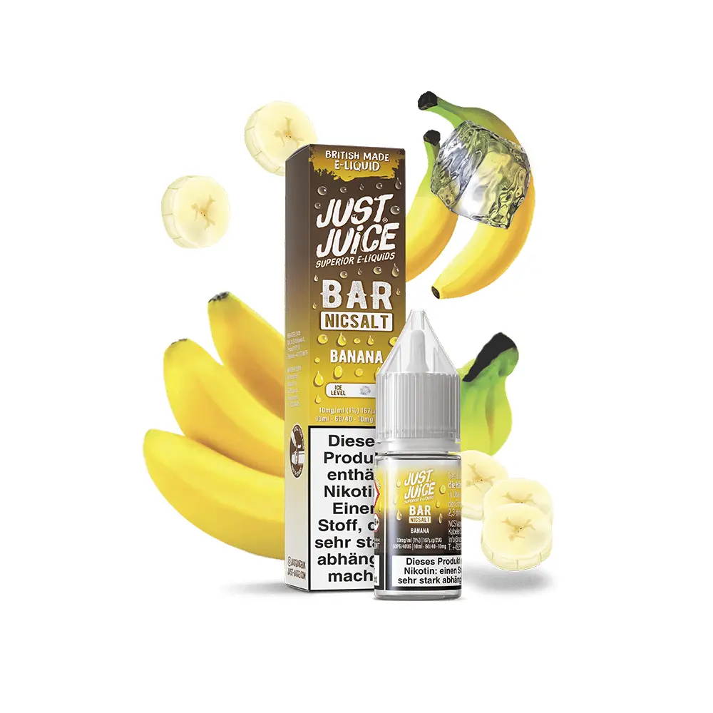 Just Juice Nikotinsalz Banana Liquid – Bild 2
