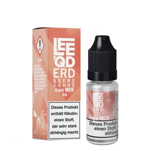 LEEQD Liquid – Crazy Erdbeere Sahne – 16mg 10ml