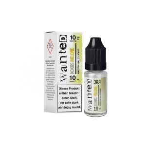 Wanted Kokos Melone 10mg Overdosed 10ml Nikotinsalzliquid