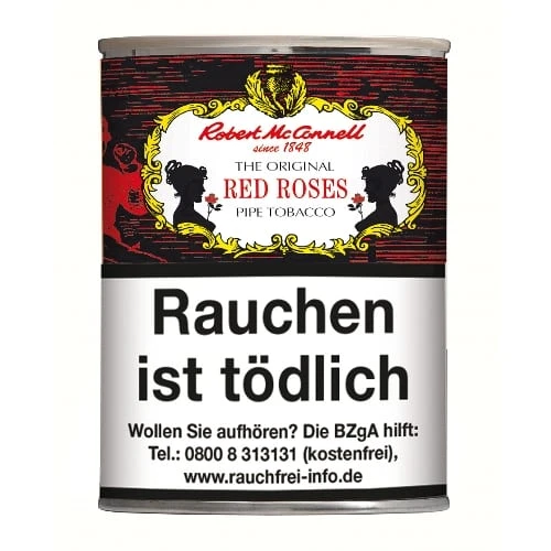 Pfeifentabak MCCONNELL Red Roses MCC-Dose 100 Gramm