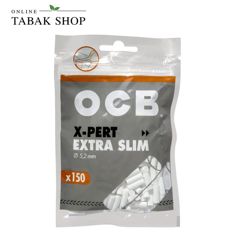 OCB X-Pert Extra Slim Filter 150er Beutel