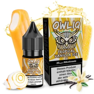 OWLIQ Nikotinsalz Tropical Vanilla Ice 10ml