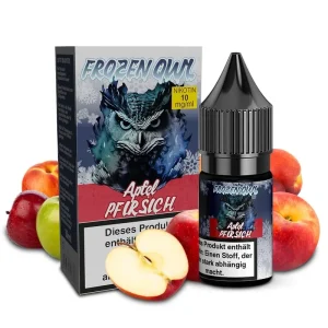 Liquid Apfel Pfirsich – Frozen OWL Nikotinsalz