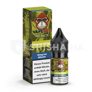 VapeApe Liquid E-Zigarette 10ml – Lemon Drink – 10mg