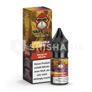 VapeApe Liquid E-Zigarette 10ml – Pineapple Acai – 20mg
