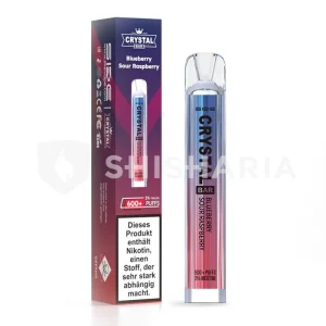 SKE Crystal Einweg E-Zigarette Vape – Blueberry Sour Raspberry