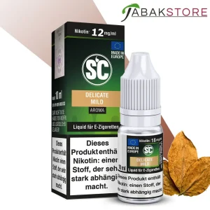 SC – Delicate Mild Tabak – Liquid 10ml Liquid 12 mg/ml