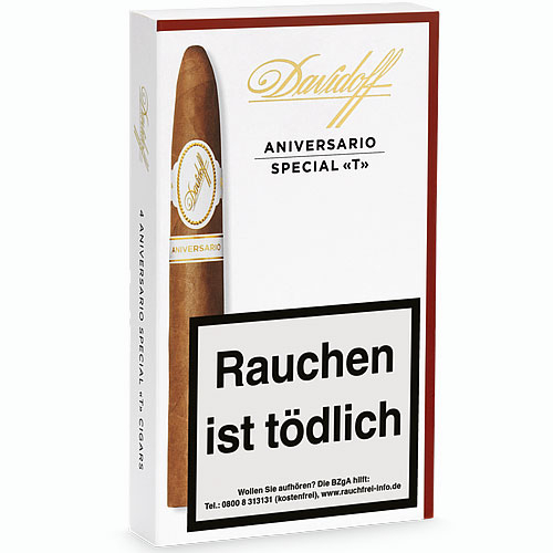 Davidoff Zigarren Aniversario Special „T“ 4Stk.