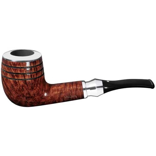 Vauen Pfeife Shine 168 dunkelbraun, glatt